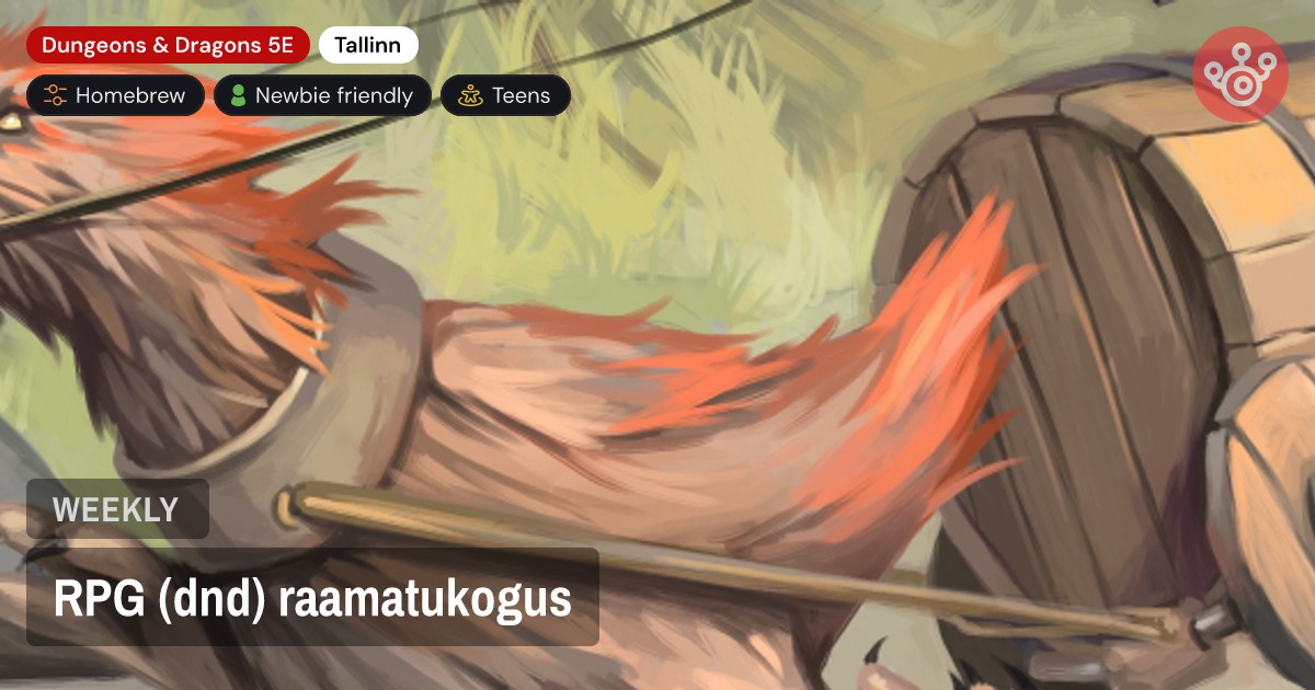 RPG (dnd) raamatukogus