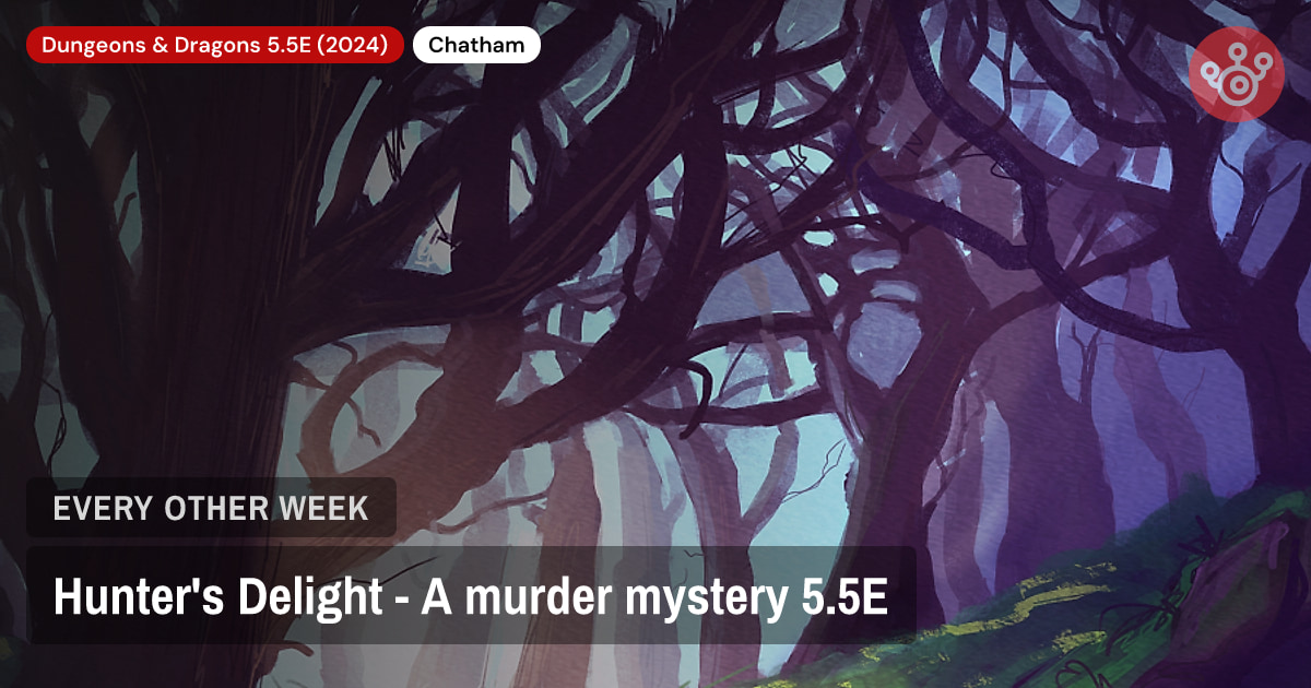 Hunter's Delight - A murder mystery 5.5E