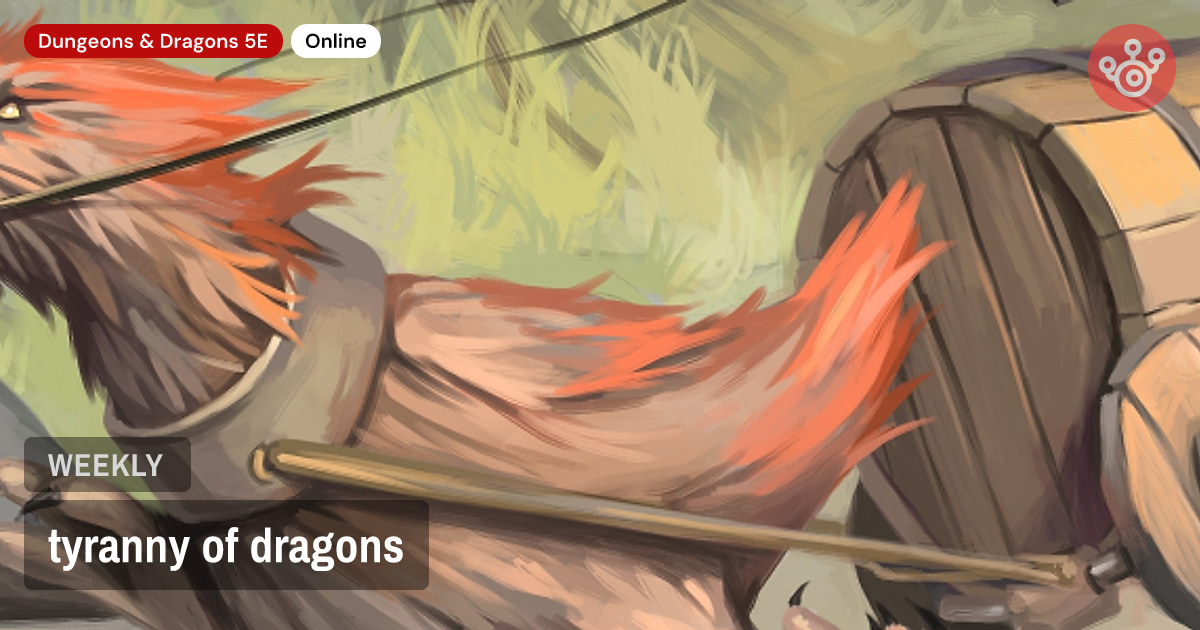 tyranny of dragons