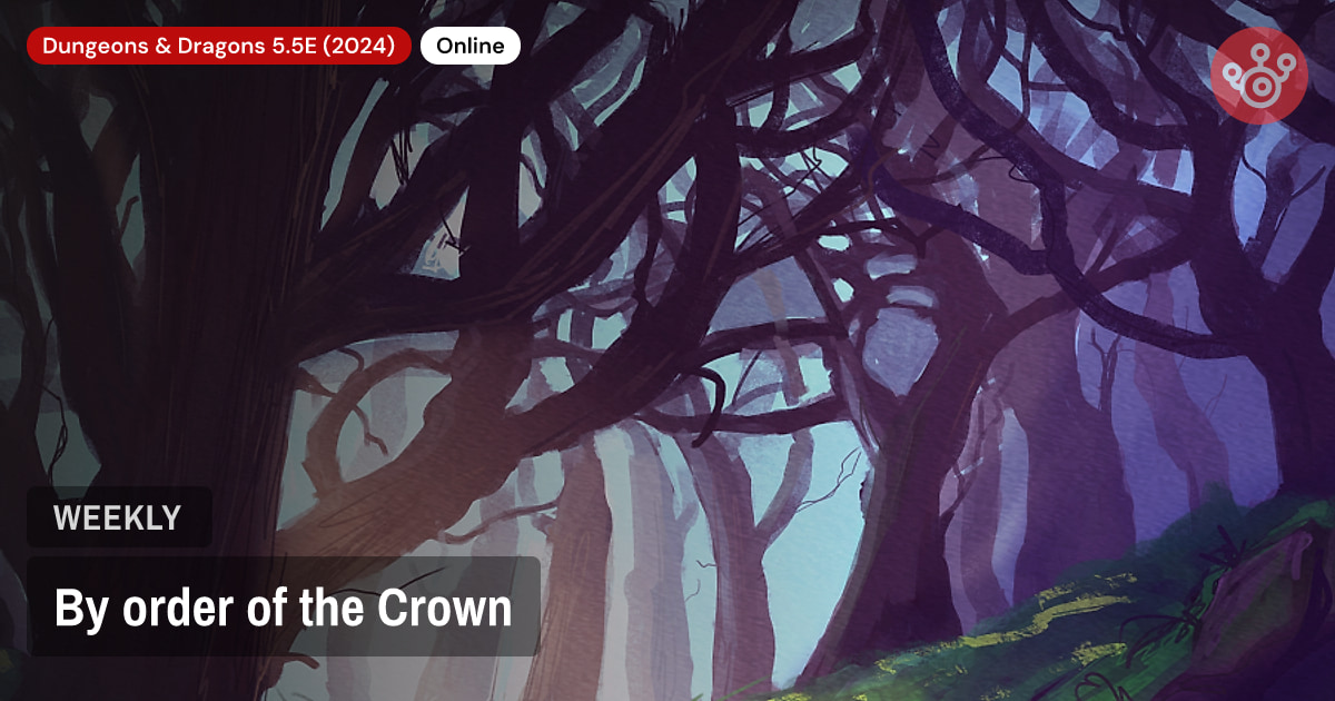 By order of the Crown